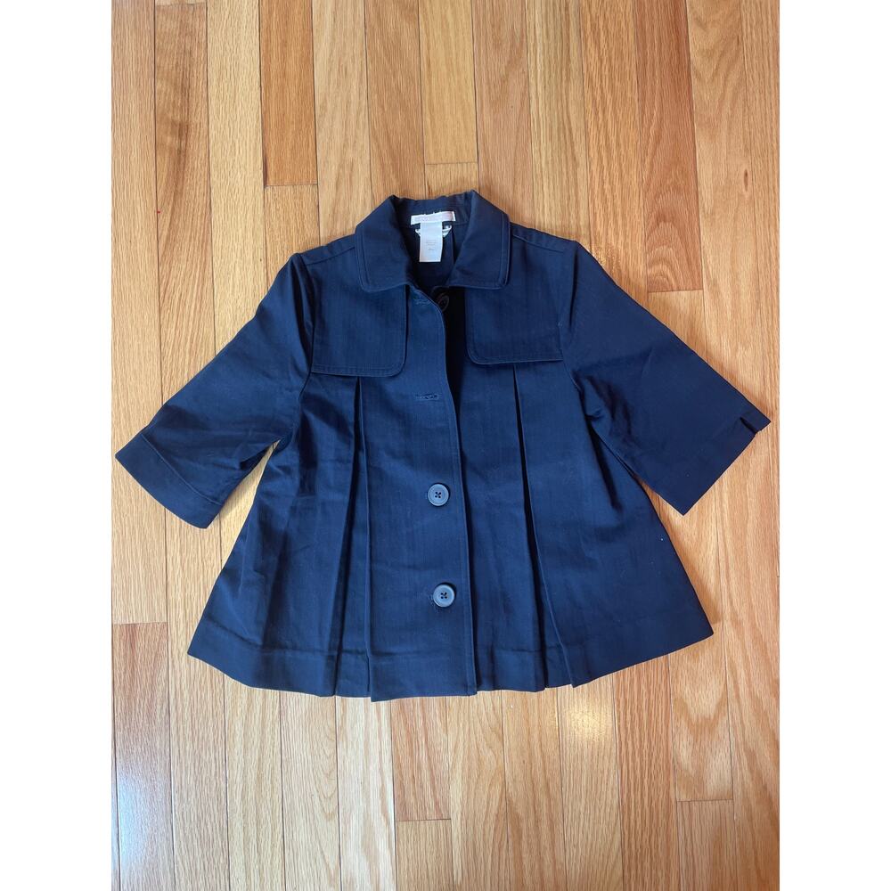 Janie And Jack‎ Girls Trench Coat 2-3T Navy